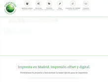 Tablet Screenshot of naturprint.com